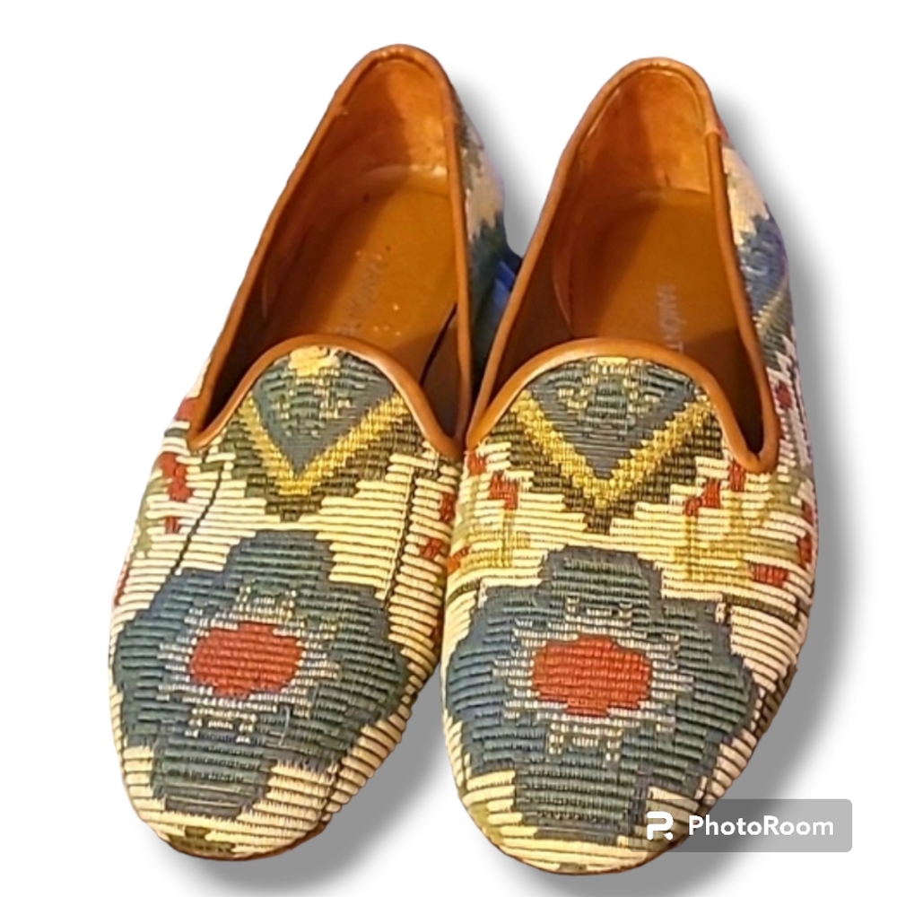 Ramon Tenza Leather Sole Shoes